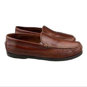 L.L Bean Men's Casco Bay Boat Mocs, Venetian Brown Size US 12